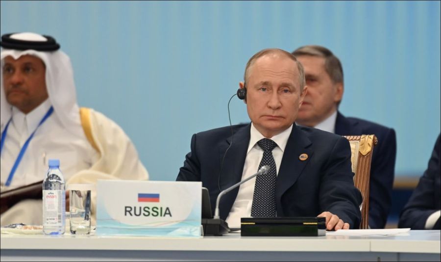 Путин, Астана, 13.10 2022